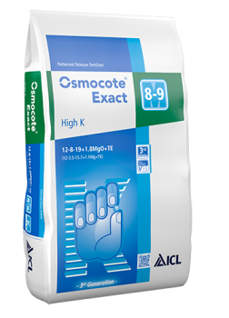 Osmocote Exact High K 8-9M 12-8-19+1.8MgO+TE 25 kg